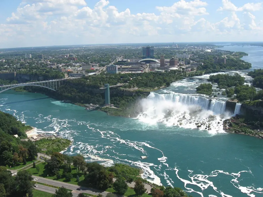 The Niagara Falls, New York card