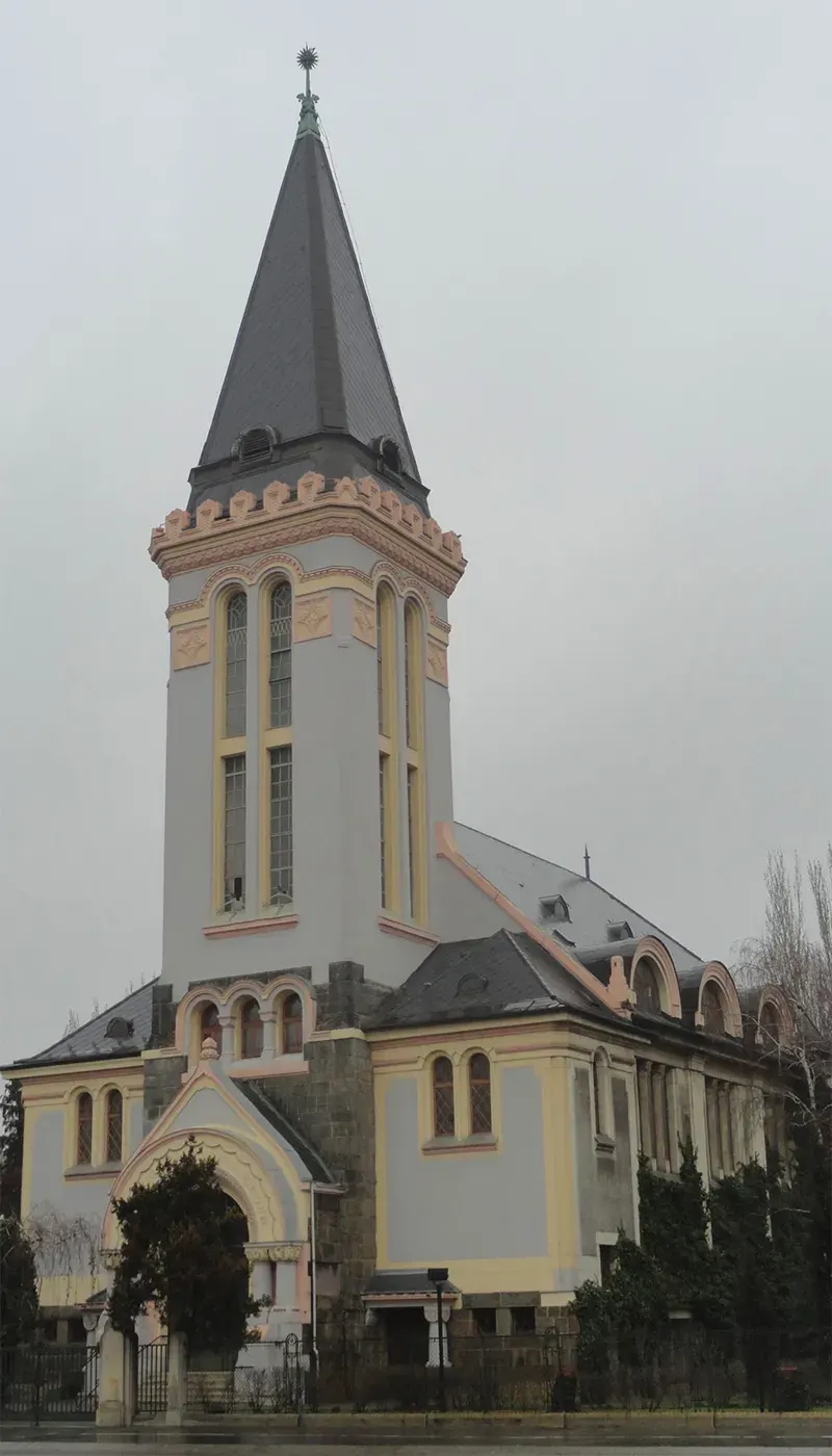 The Temple réformé de Nagyvárad tér card