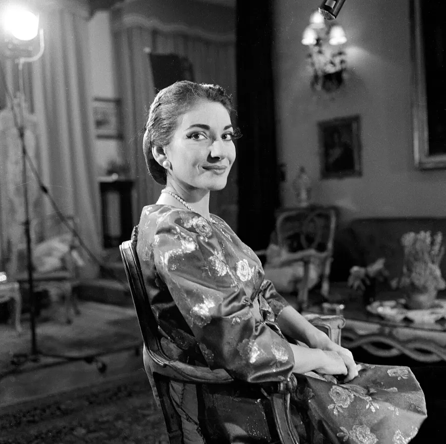 La carte Maria Callas