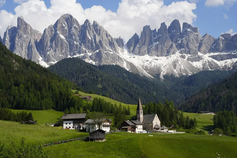 La carte Dolomites