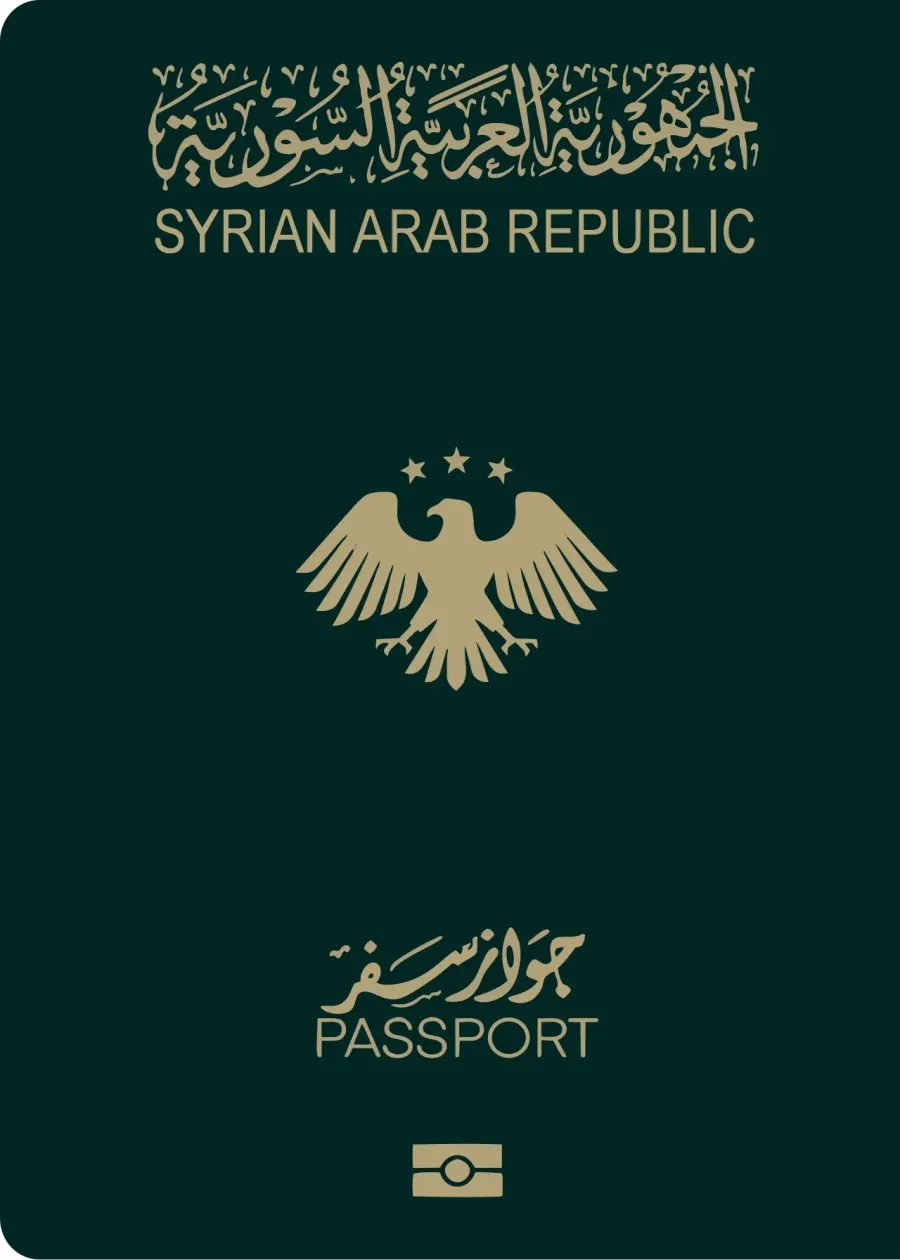The Syrian passport card