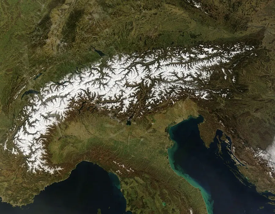 The Alps card