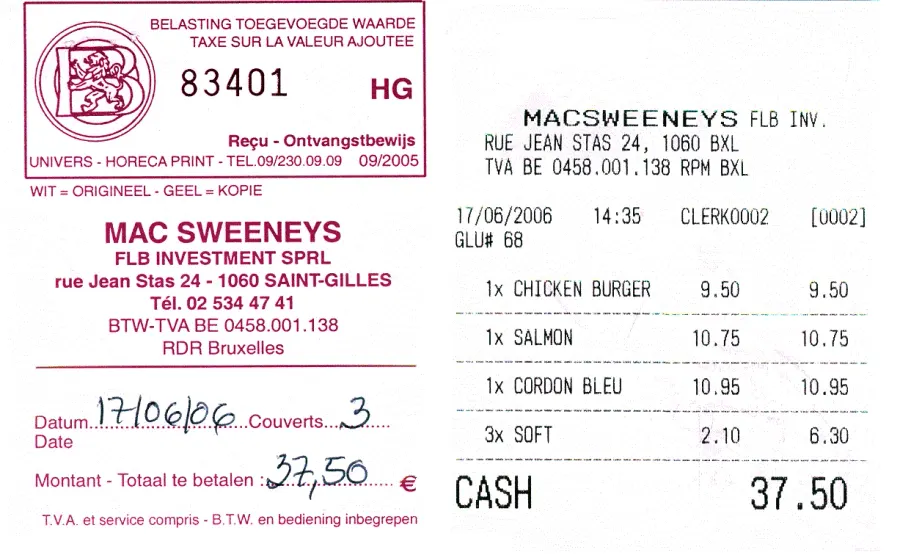 La carte Taxe sur la valeur ajoutée