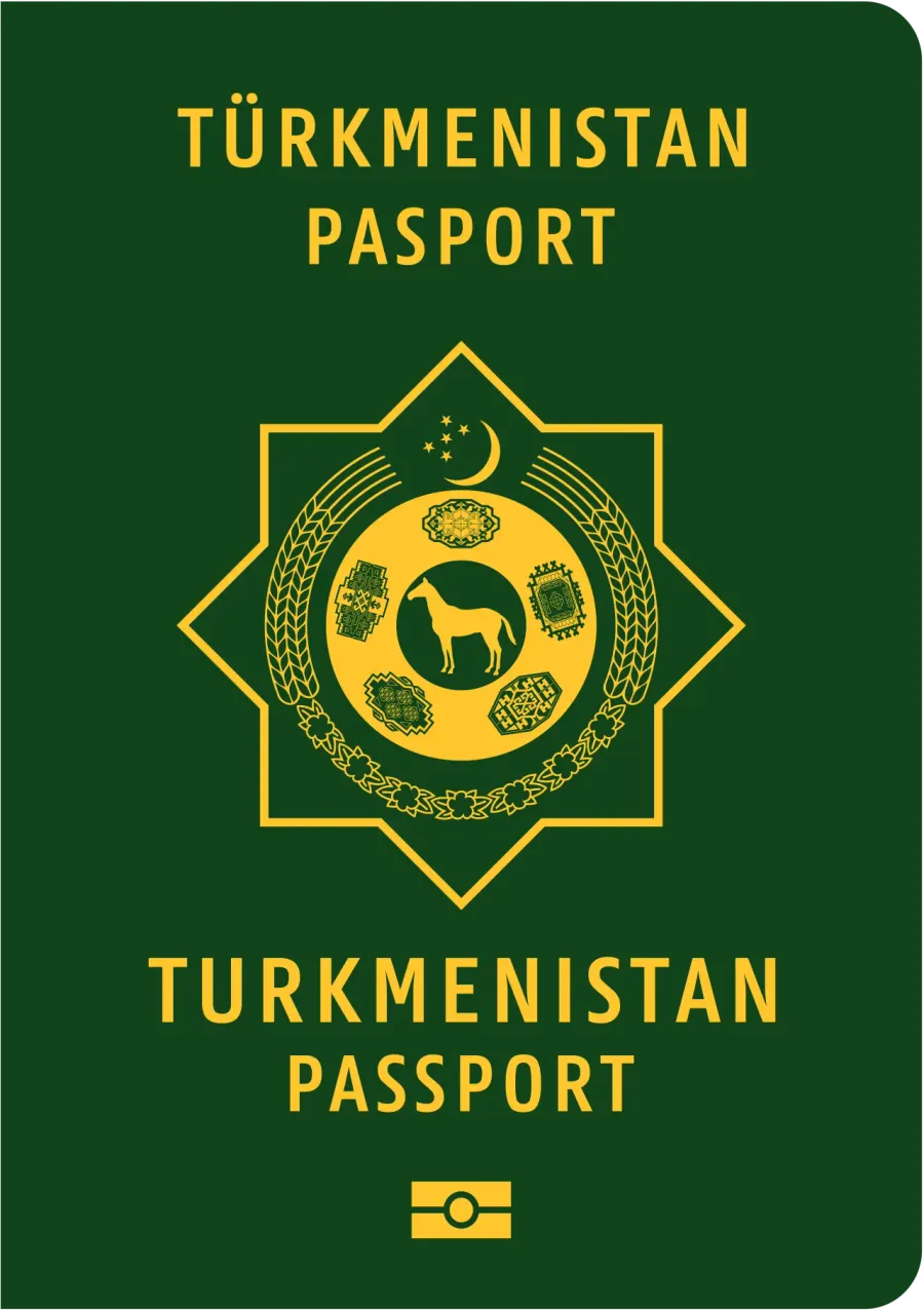 La carte Passeport turkmène