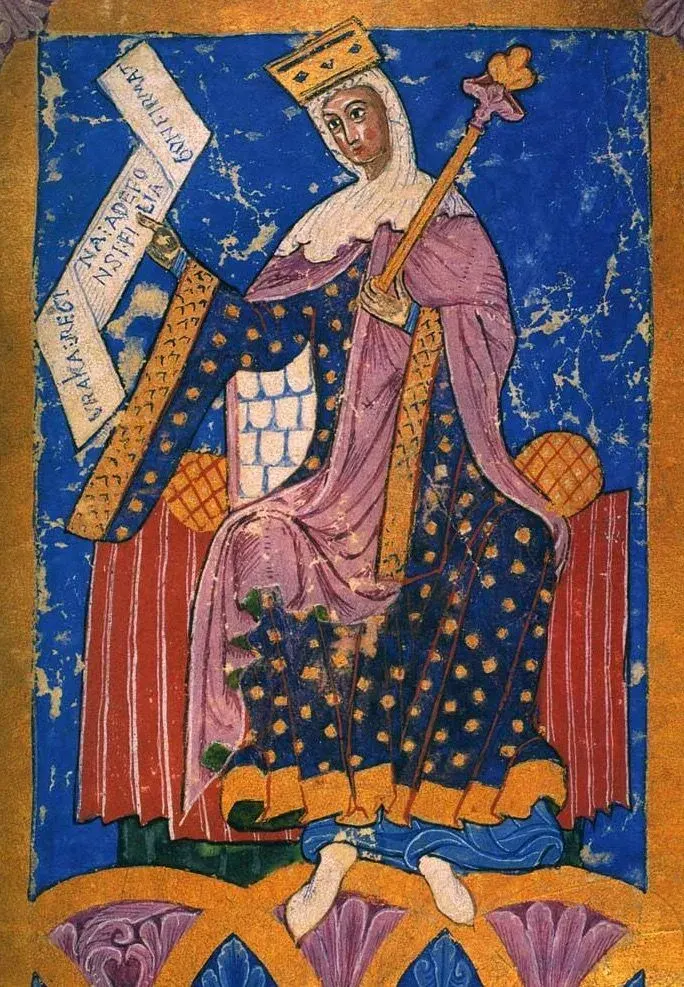 The Urraca of León and Castile card