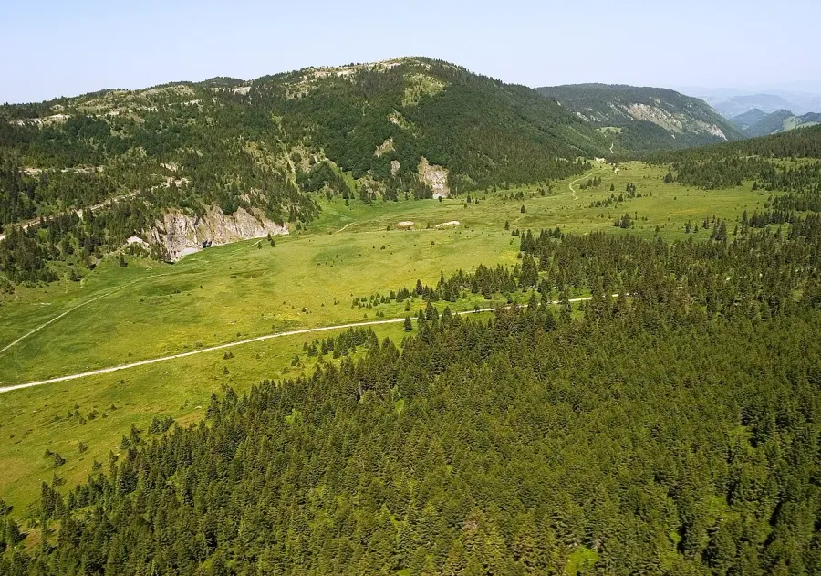 La carte Mokra Gora
