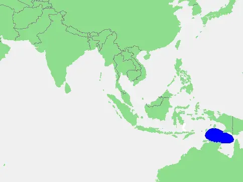 La carte Mer d'Arafura