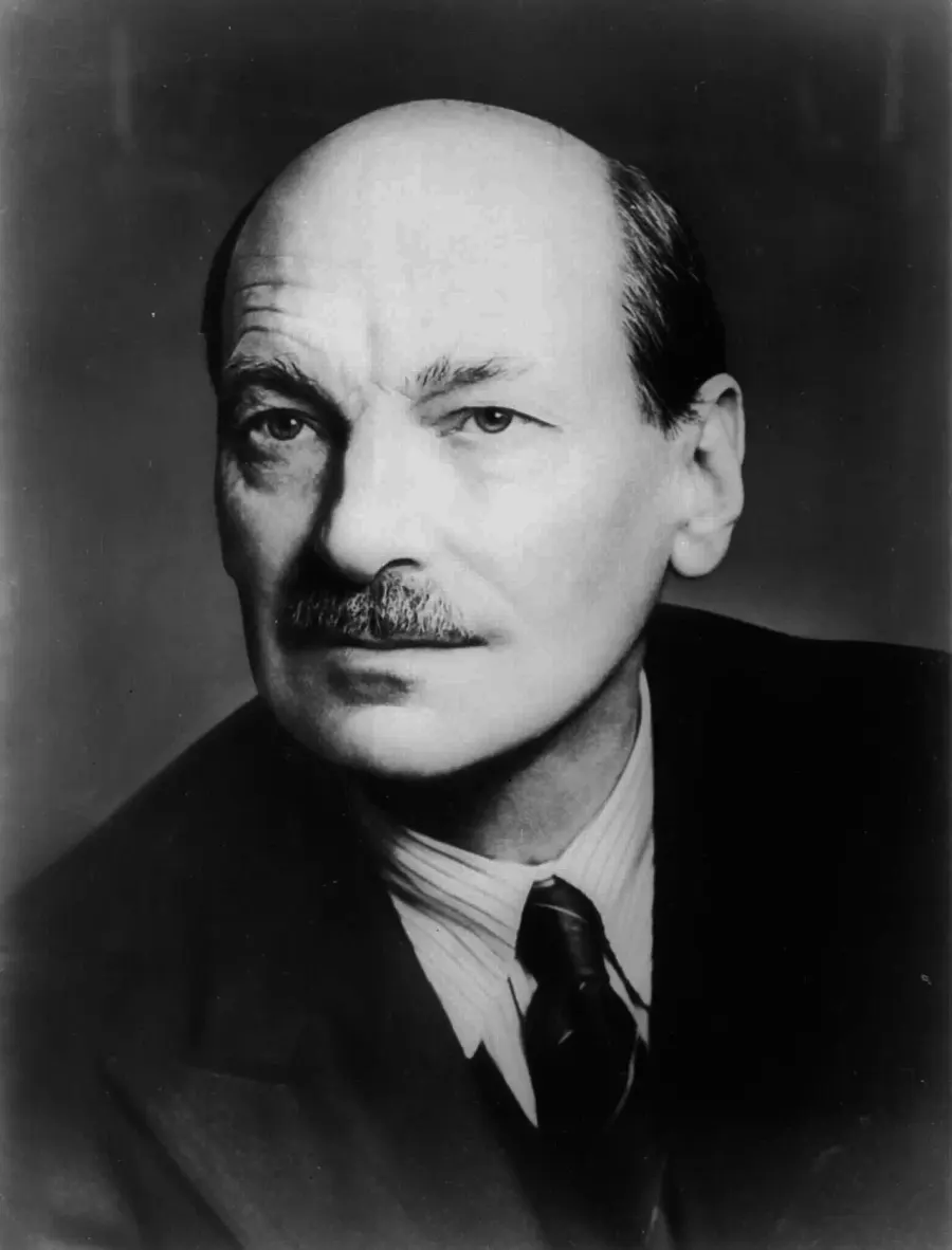 The Clement Attlee card