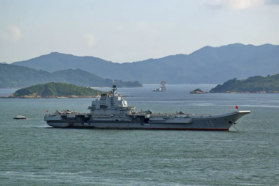 La carte Liaoning