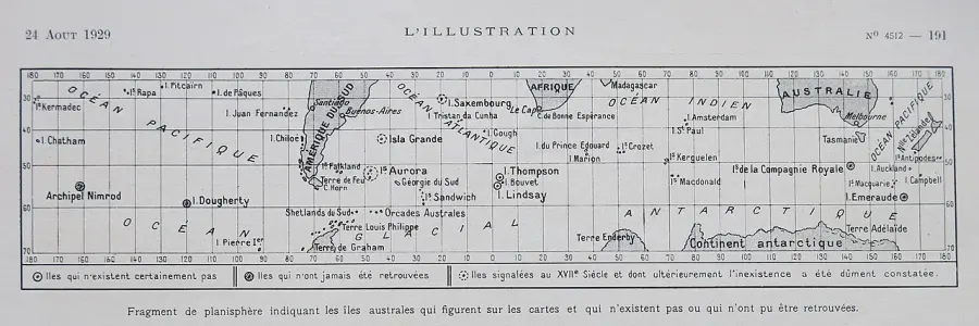 La carte Île fantôme