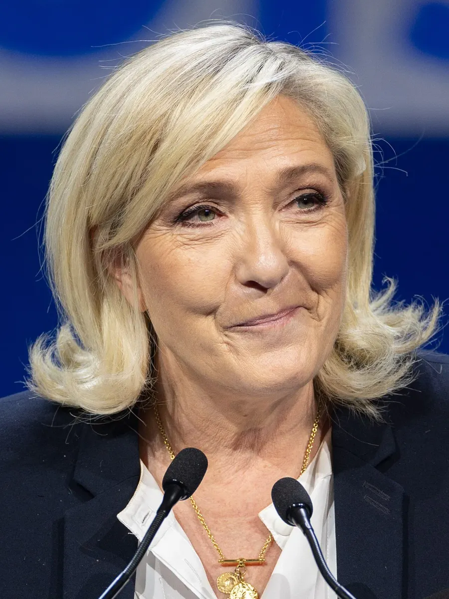 La carte Marine Le Pen
