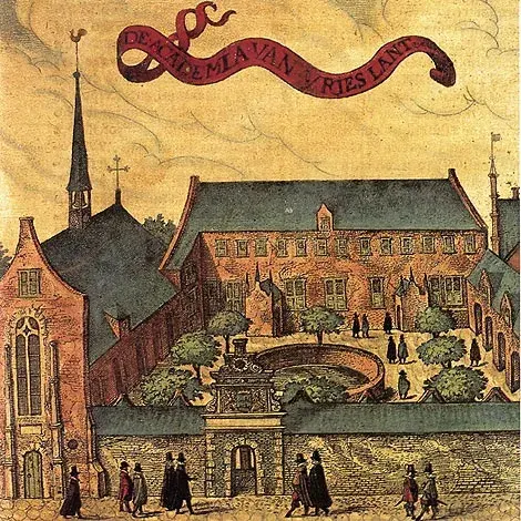 La carte Université de Franeker