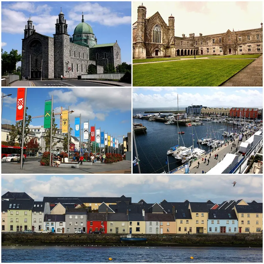 La carte Galway