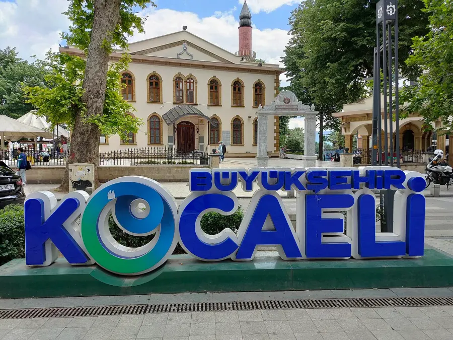 La carte Izmit