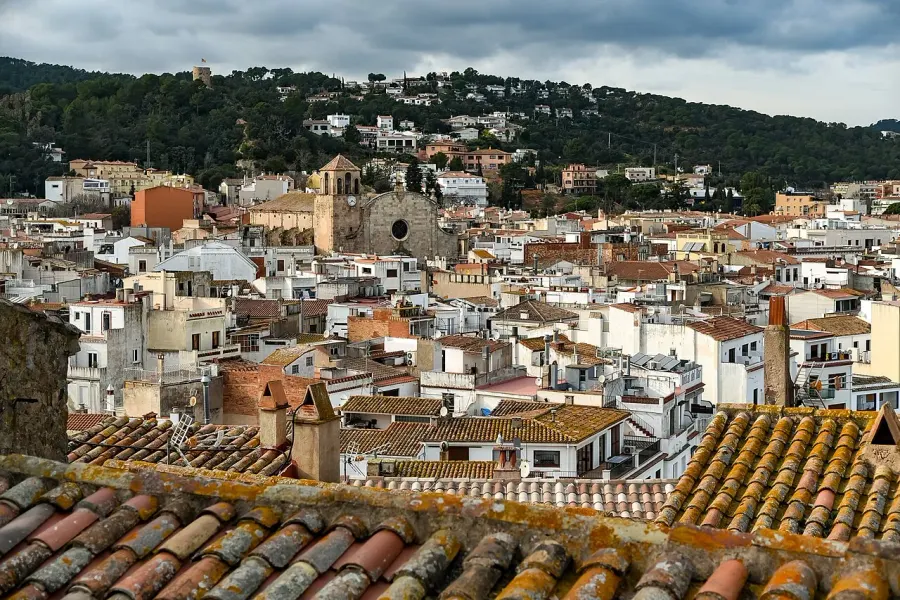 La carte Tossa de Mar