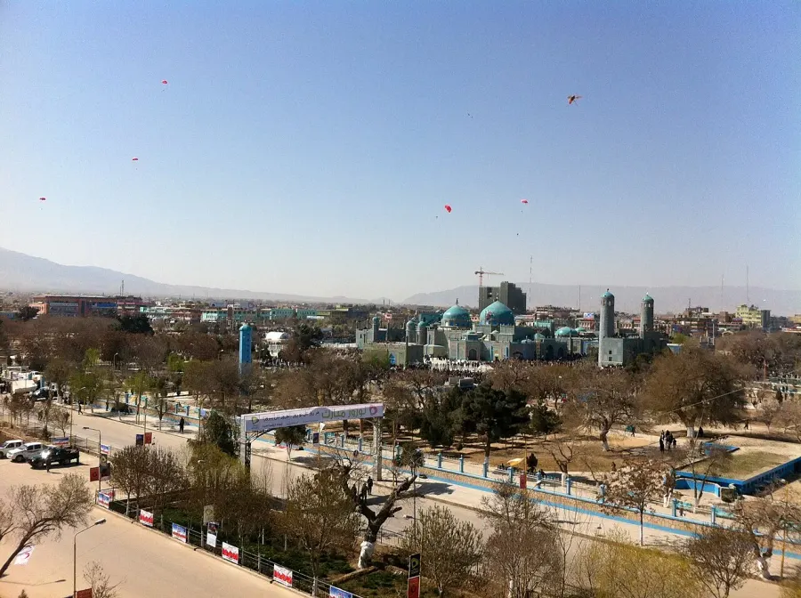 The Mazar-i-Sharif card