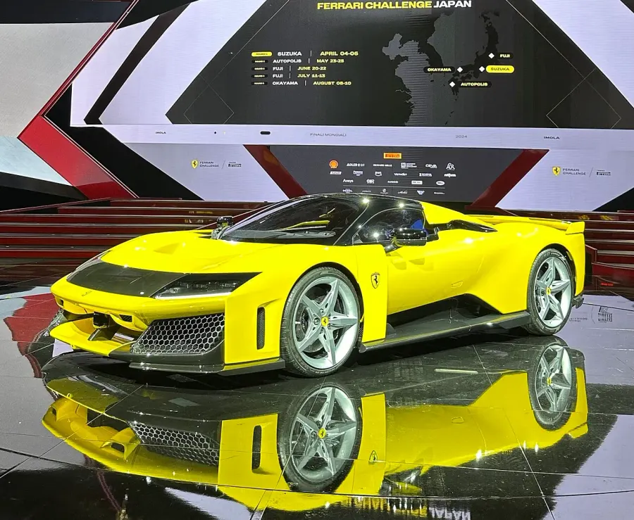 The Ferrari F80 card