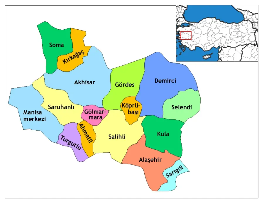 The Manisa Province card