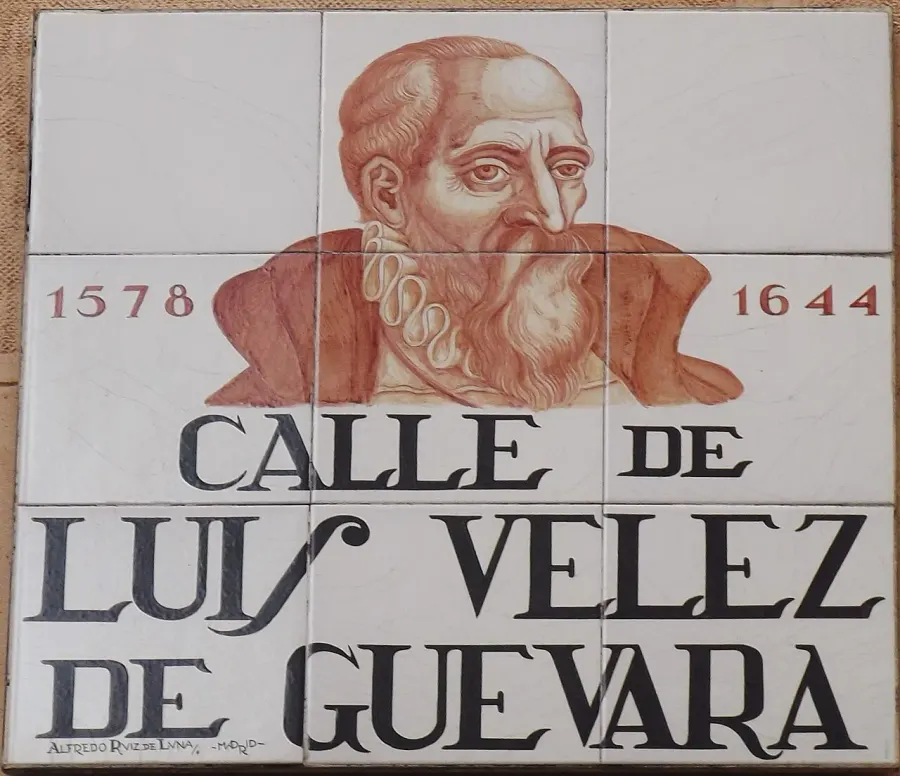 The Luis Vélez de Guevara card