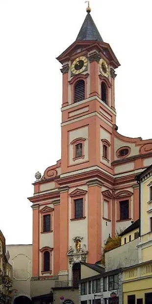 La carte Église Saint-Paul de Passau
