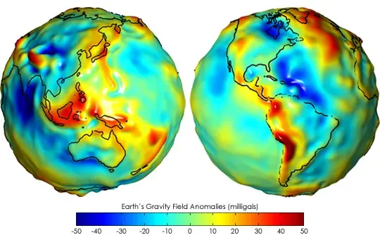 La carte Géodésie