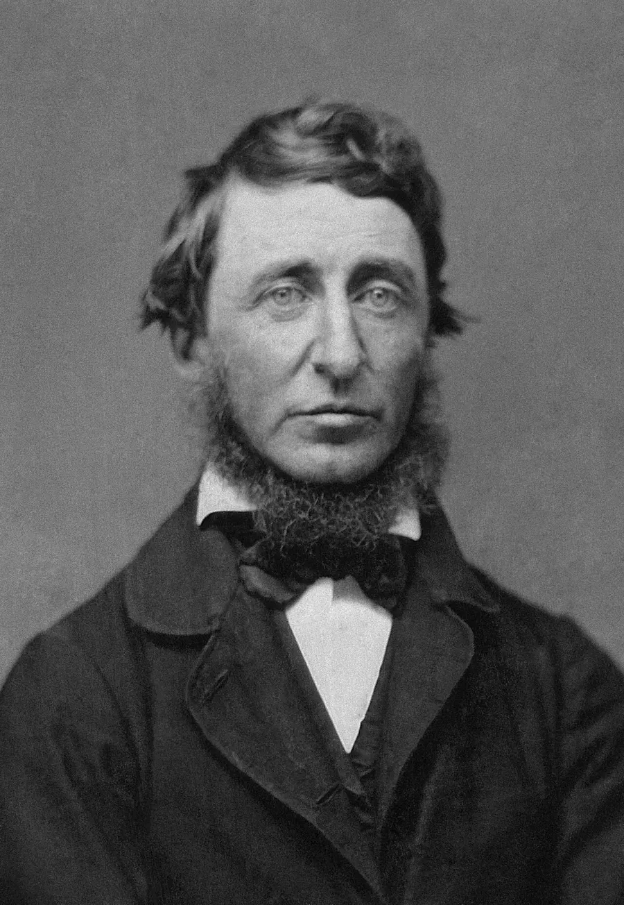 La carte Henry David Thoreau