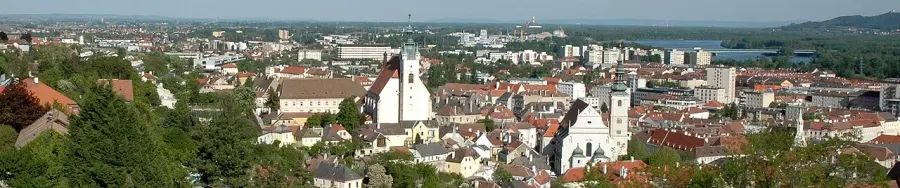 La carte Krems an der Donau