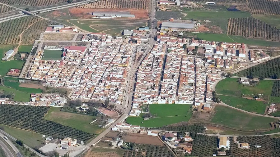 La carte Guarromán