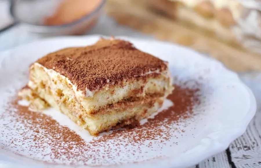 La carte Tiramisu