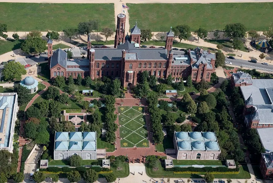 La carte Smithsonian Institution