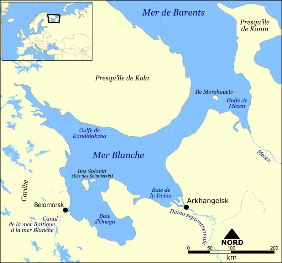 The Onega Peninsula card