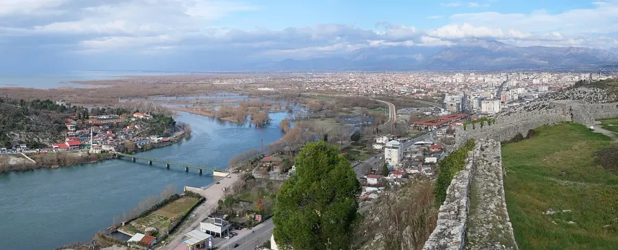 La carte Shkodër