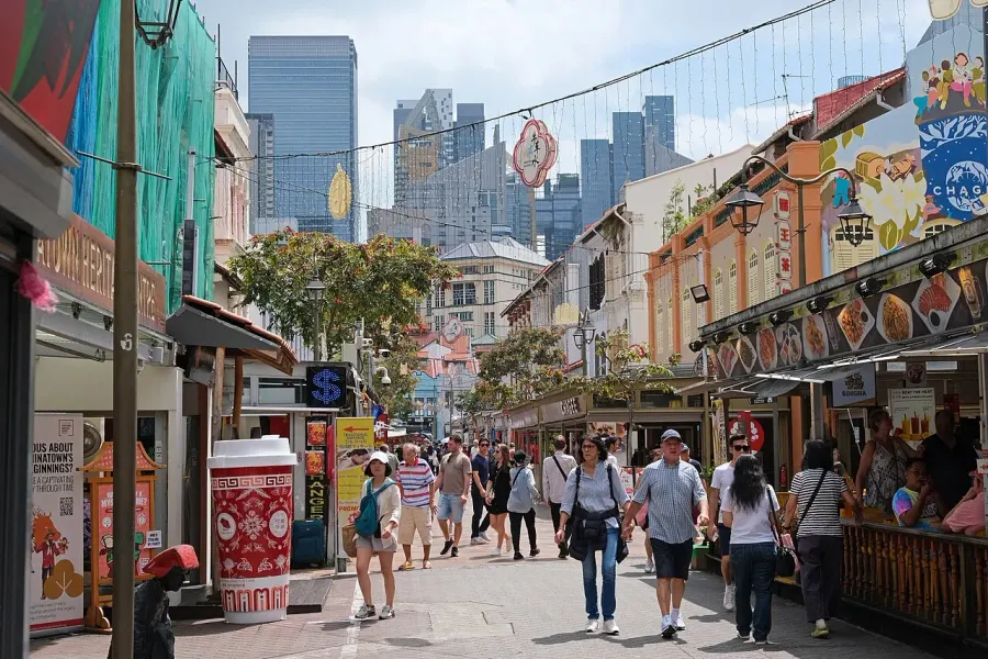 The Chinatown, Singapore card