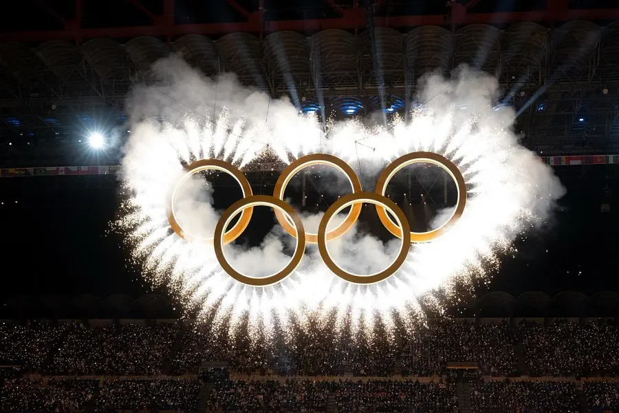 The 2026 Winter Olympics opening ceremony card