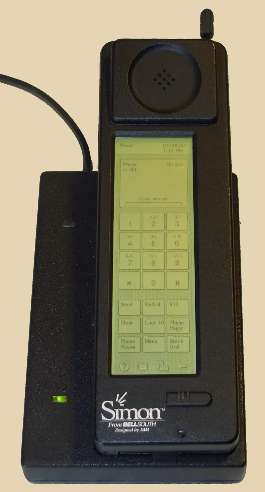 La carte IBM Simon