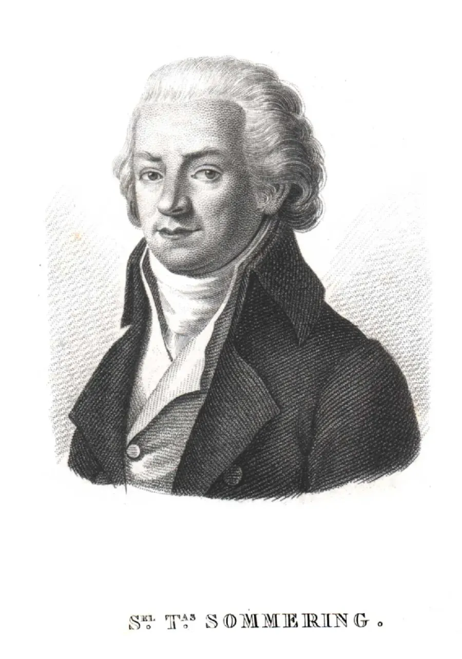 The Samuel Thomas von Sömmerring card