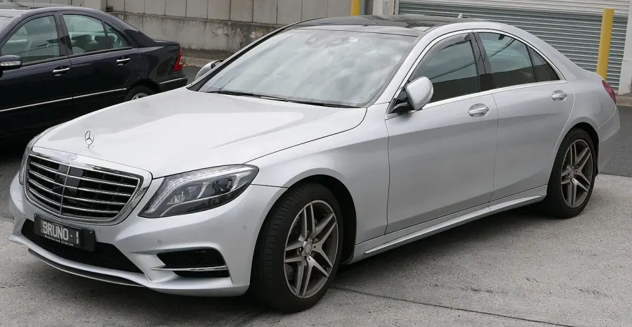 The Mercedes-Benz S-Class card