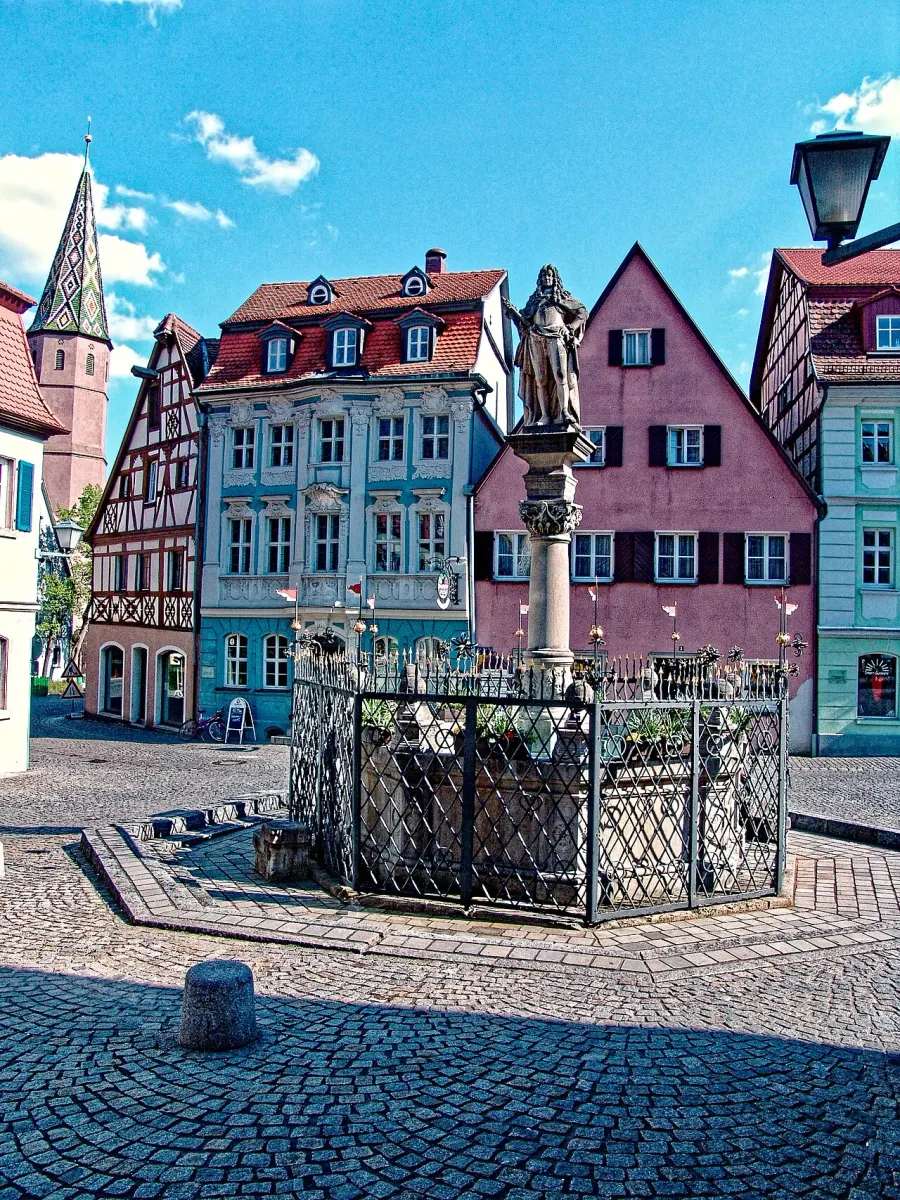 La carte Bad Windsheim