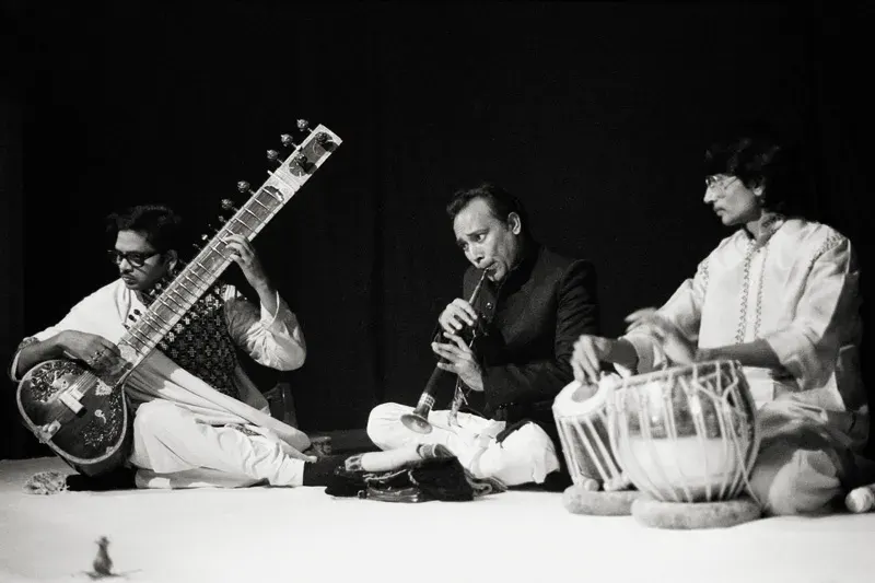 The Indian classical music card