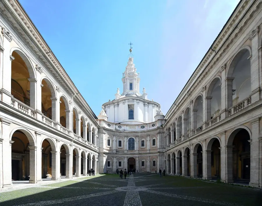 The Sant'Ivo alla Sapienza card