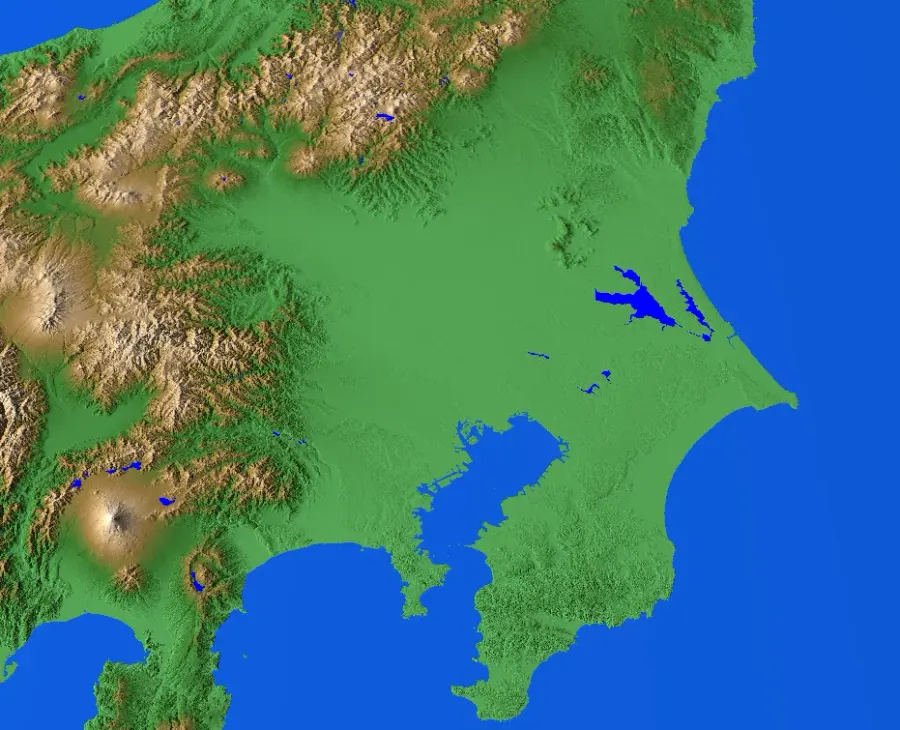 The Kantō region card