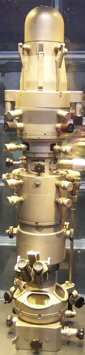 The Electron microscope card