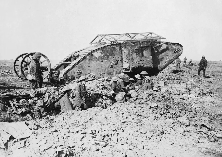 The Battle of the Somme card