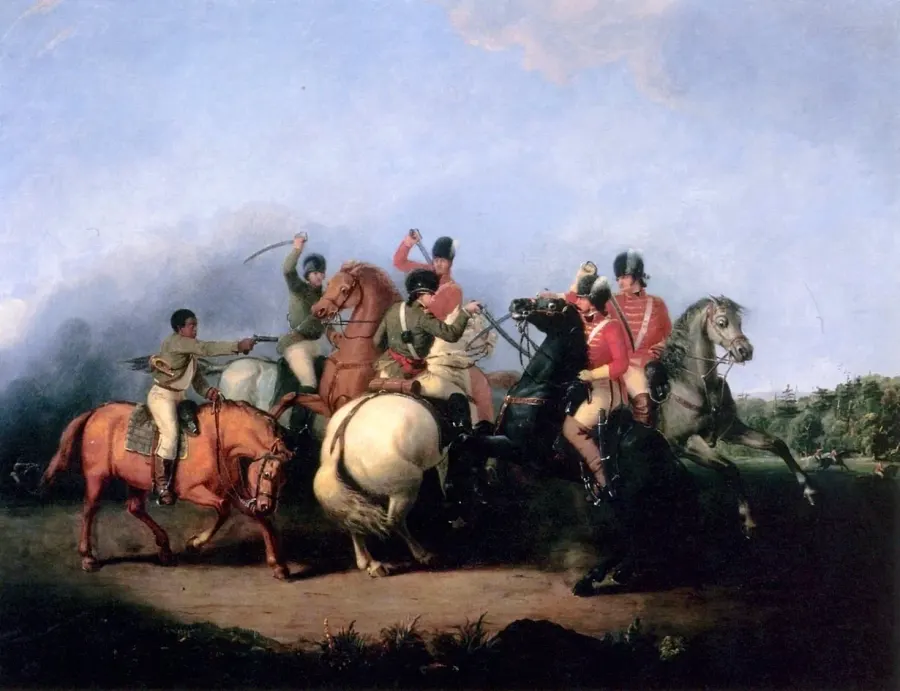 La carte Bataille de Cowpens