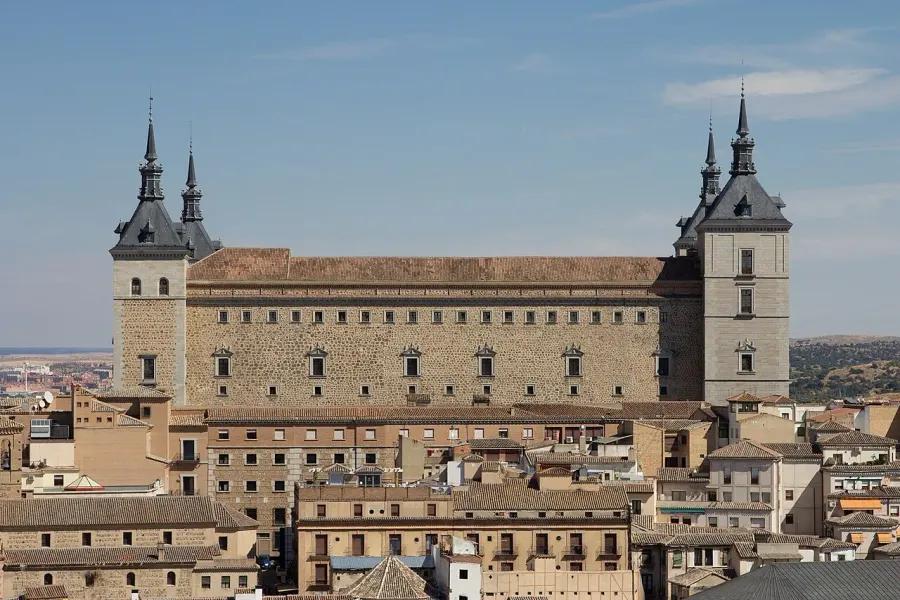 La carte Alcazar de Tolède