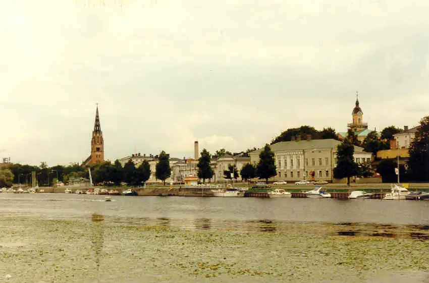 La carte Kokemäenjoki