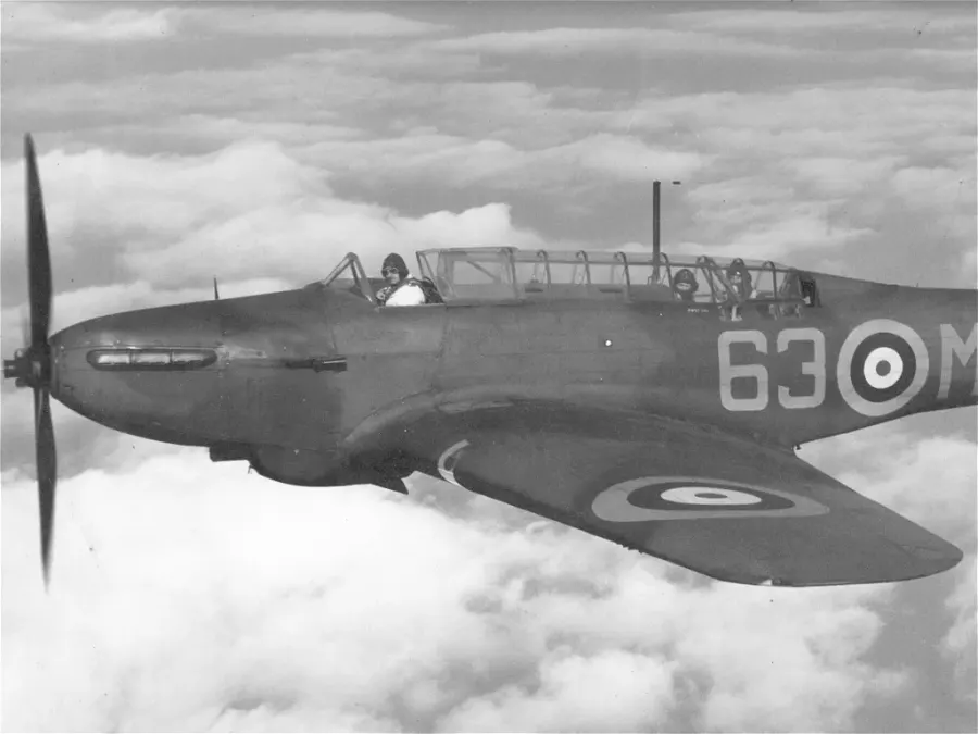 La carte Fairey Battle