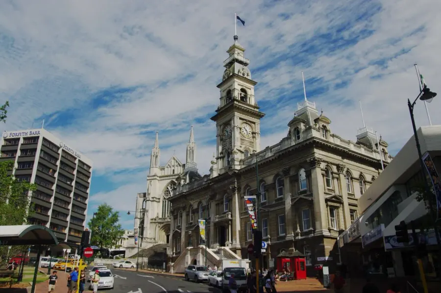 La carte Dunedin