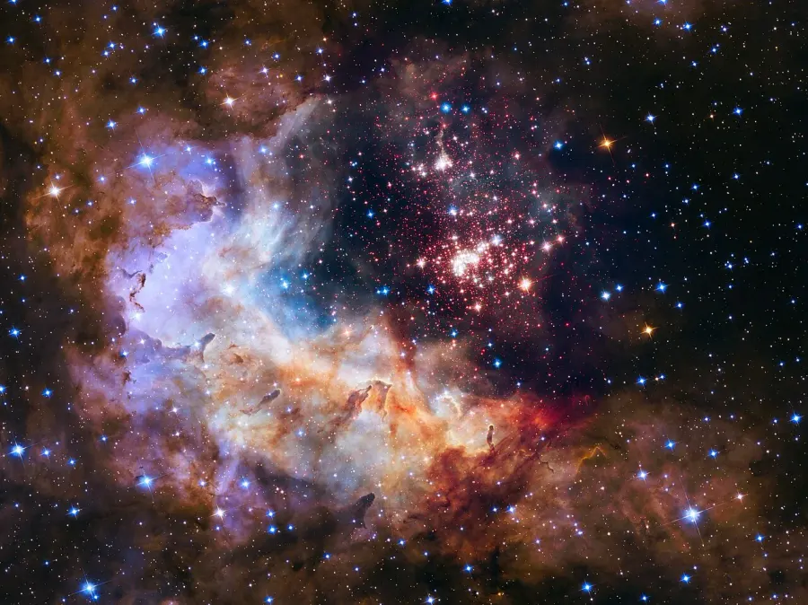 La carte Westerlund 2