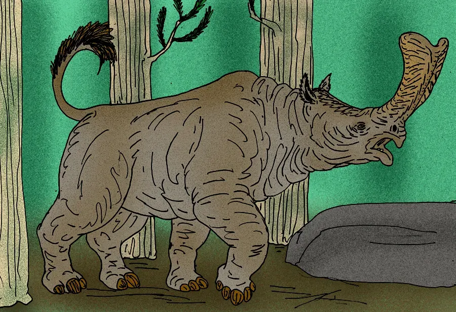The Embolotherium card